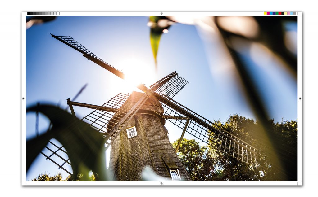 Auszug aus dem Bildband Stadt Ahaus mit Windmühle als Motiv