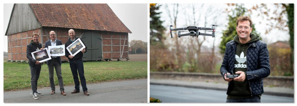 Sven Marquardt fliegt die Drohne